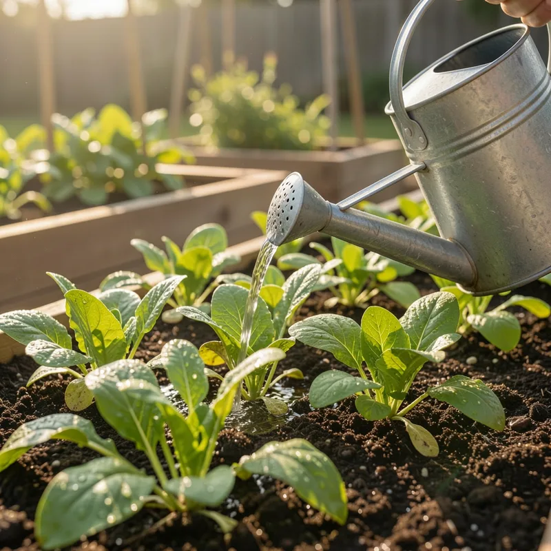 À quelle fréquence arroser son potager selon la saison