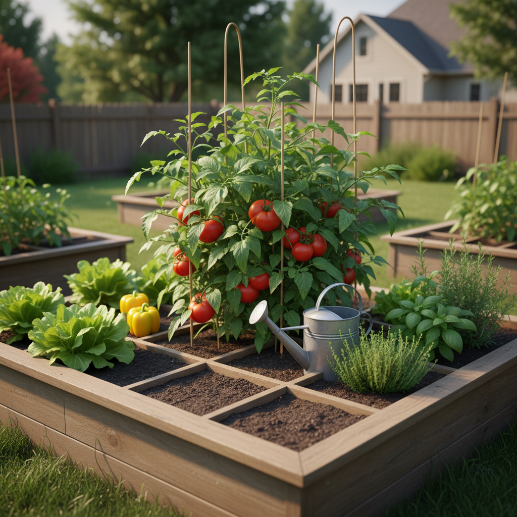Potager en carrés : créer son premier jardin productif