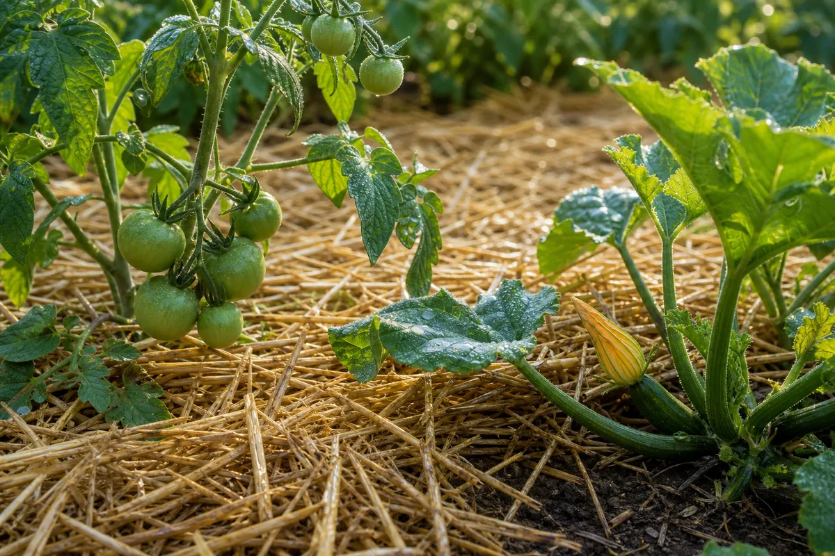 Paillage potager : quel paillis choisir et quand pailler