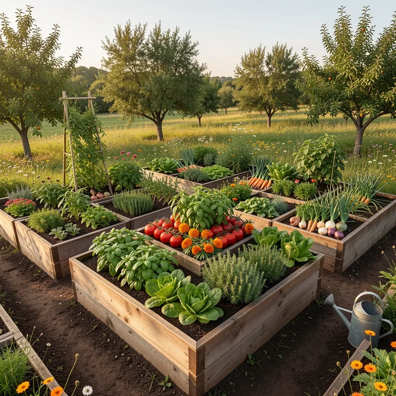 Permaculture carré potager : créer un espace productif en 5 étapes