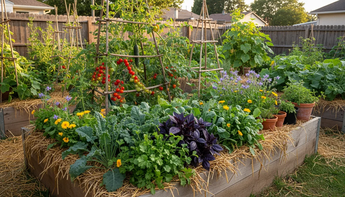 Permaculture petit jardin : 8 techniques pour cultiver 30 m² productifs
