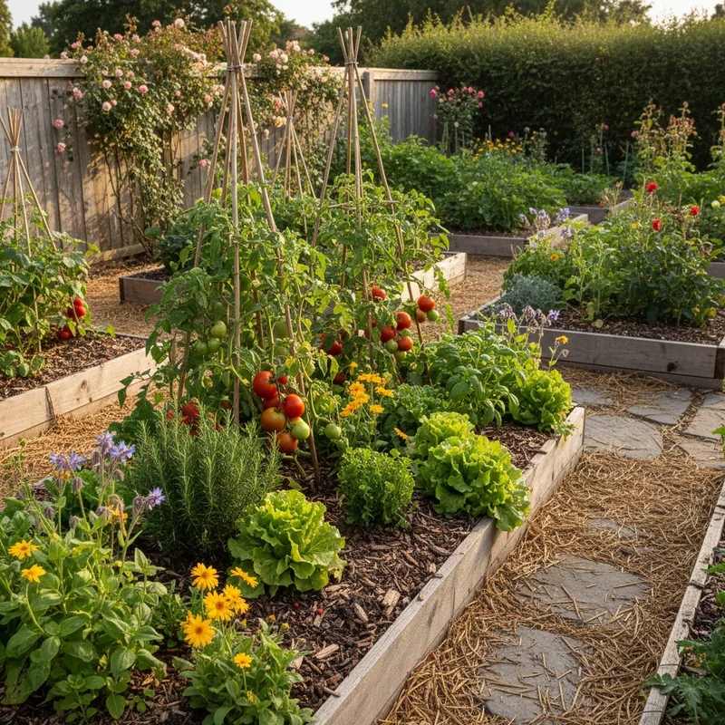 Plan potager permaculture 50m2 : concevoir un jardin productif