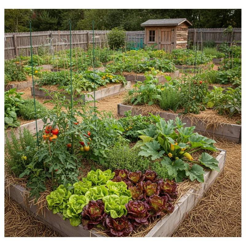 Plan potager permaculture débutant : concevoir un jardin productif dès la première saison