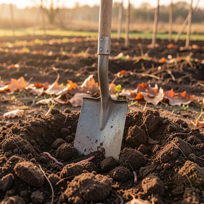 Quand retourner la terre de son jardin : la bonne période