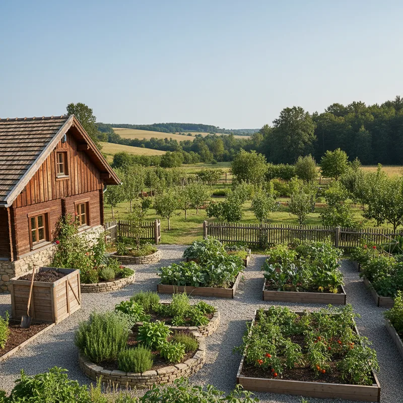 Schéma de permaculture : concevoir et lire un plan de jardin productif